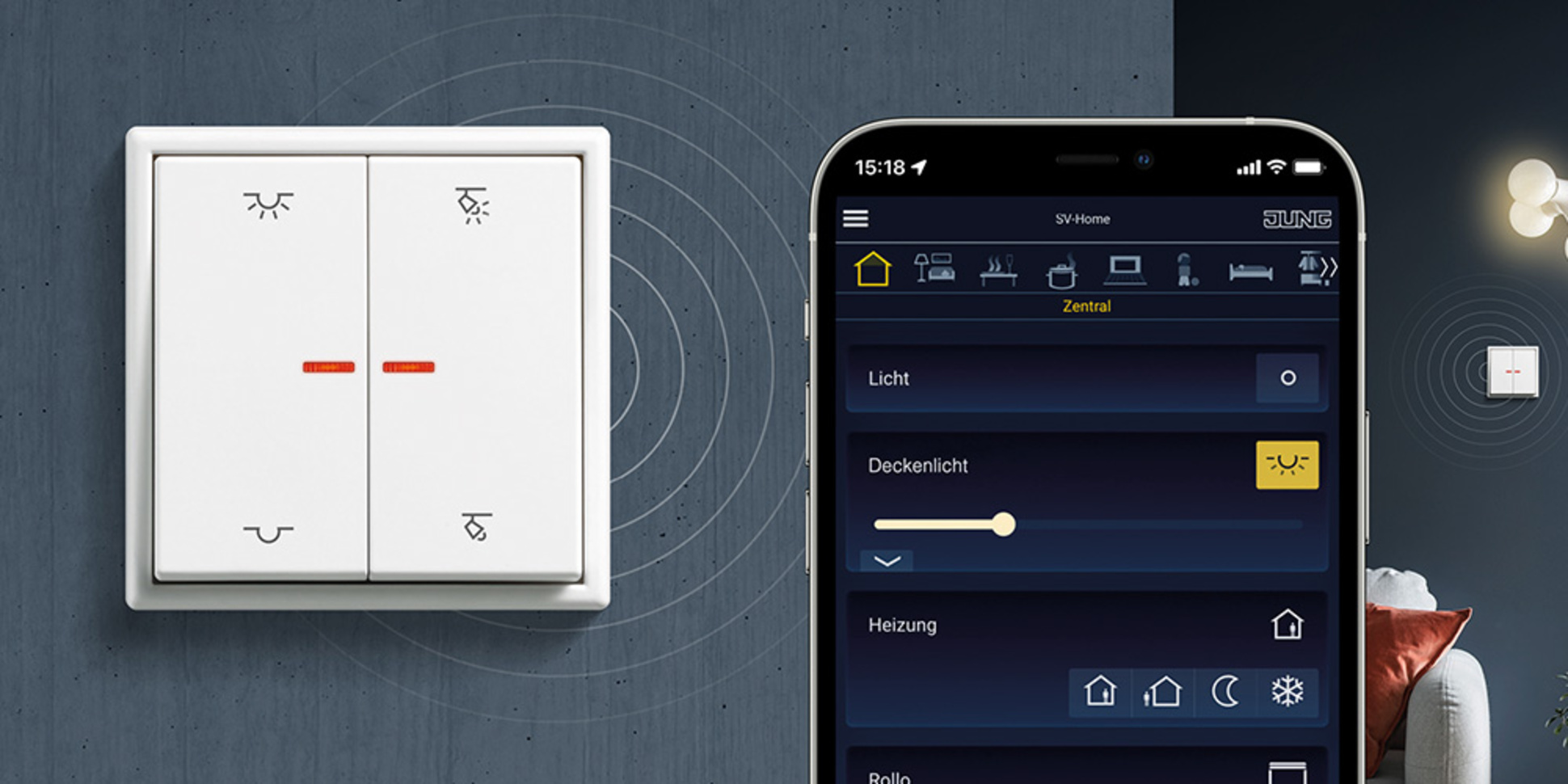 KNX RF Taster bei Elektro Everding in Winnenden